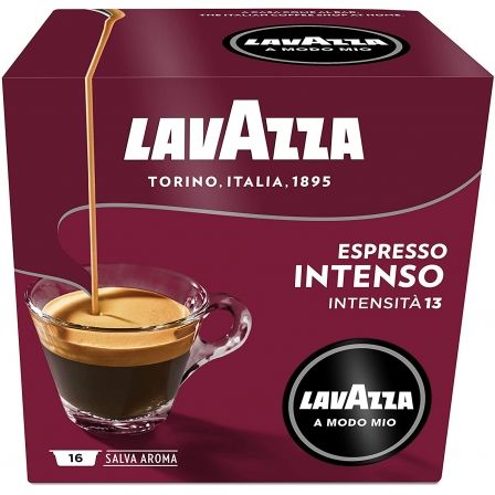 Lavazza Intensamente Cápsulas Modo Mio Caja 16 Unidades Café Intenso